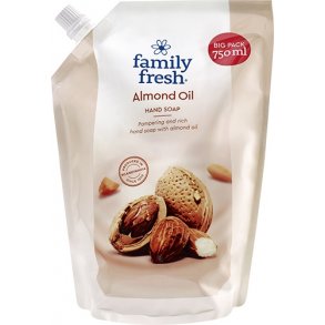 Family Fresh handtvål refill Almond oil
