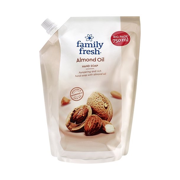 Family Fresh handtv&aring;l refill Almond oil