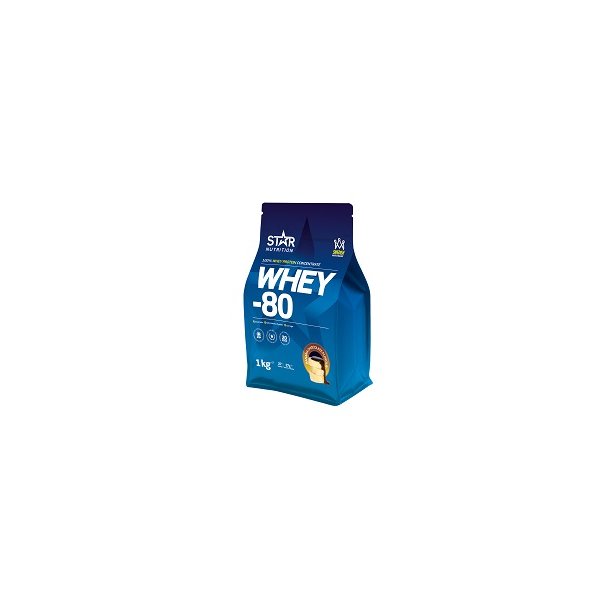 Star Nutrition Whey -80 Choklad Banan 1kg