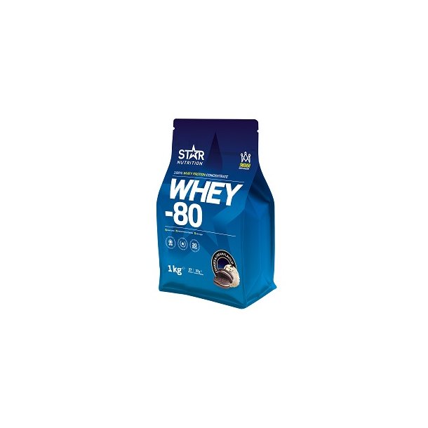 Star Nutrition Whey -80 Cookies & Cream 1kg