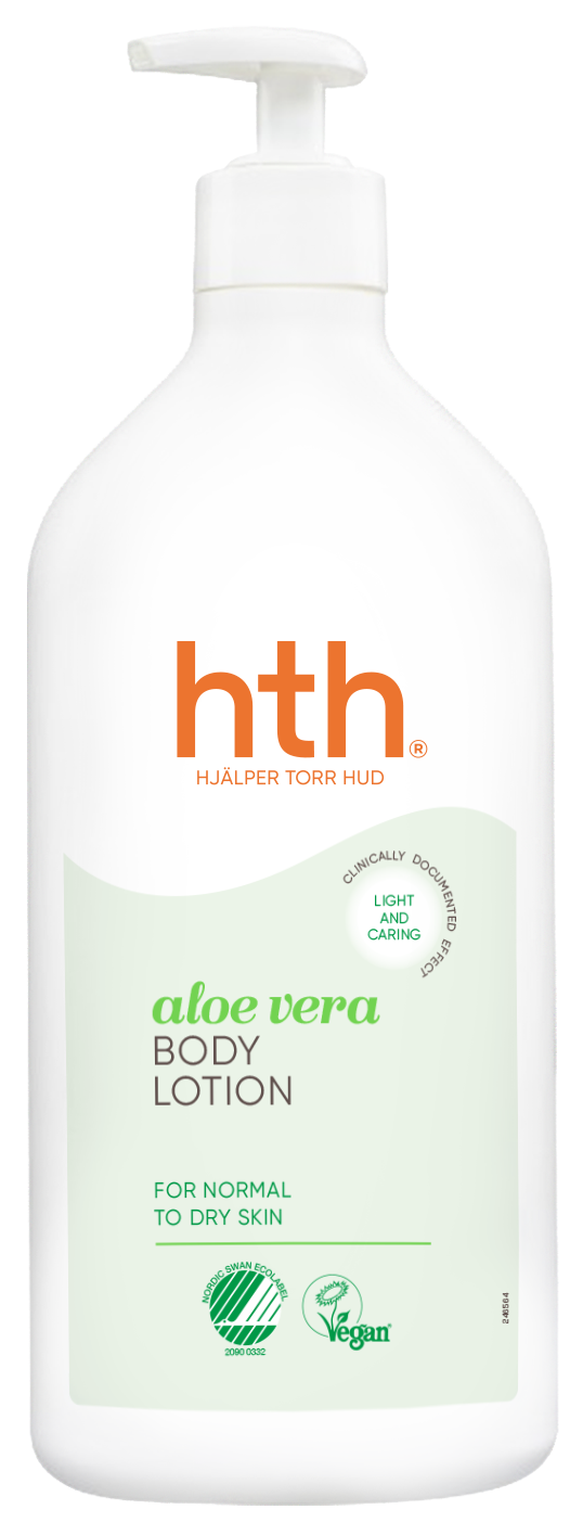 HTH Aloe Vera Body Lotion Pump 400ml HTH Personalbutiken Solna