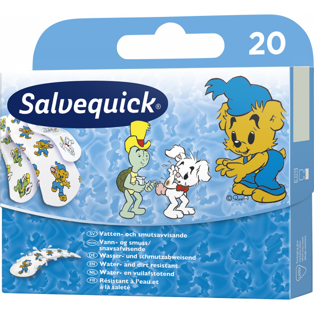 Salvequick Bamse 3 sizes 20 st