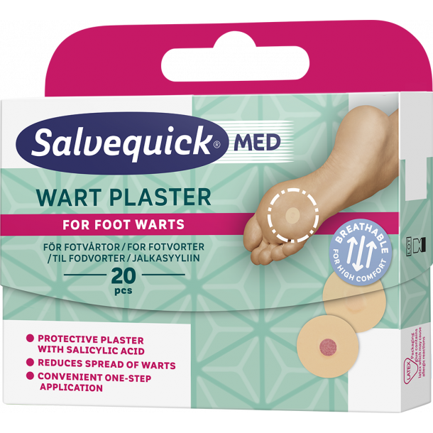 S`Quick Med Foot Care Wart Plaster