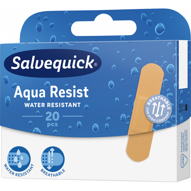 Salvequick Aqua Resist Med 20 st