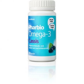 Pharbio Omega-3 Cassis 90st
