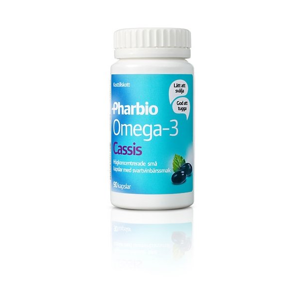 Pharbio Omega-3 Cassis 90st