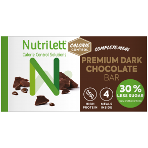 Nutrilett premium dark chocolate 4-pack