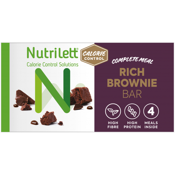 Nutrilett Rich Brownie bar 4-pack