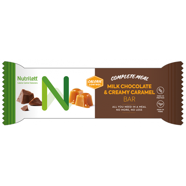 Nutrilett Milk Chocolate &amp; Creamy Caramel bar