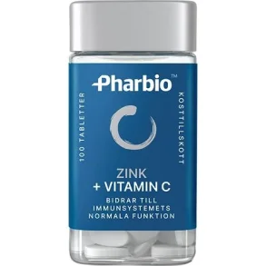 Pharbio Zink & C-vitamin 