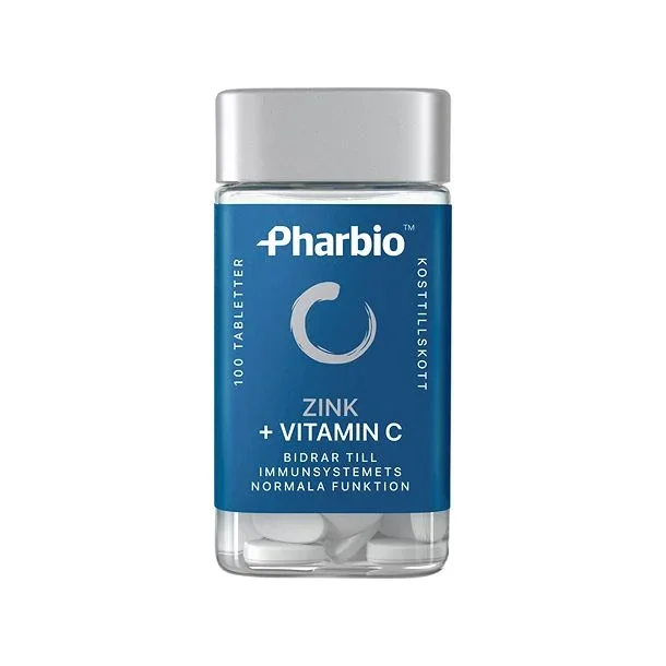 Pharbio Zink &amp; C-vitamin 