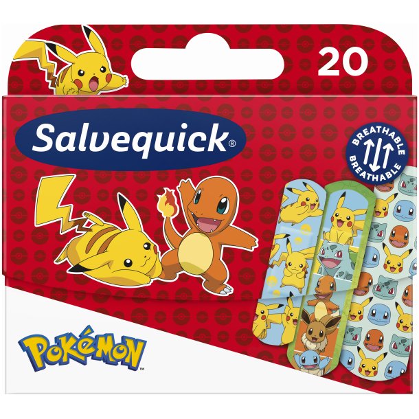 Salvequick Pokmon 20st