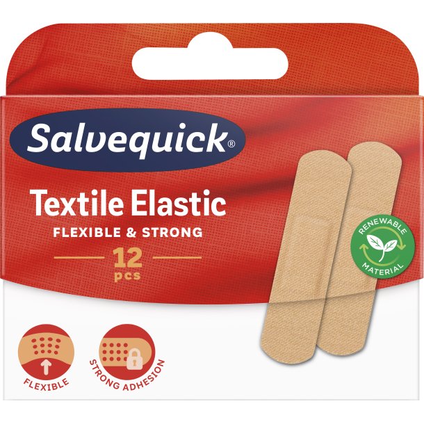 Salvequick Textil 12 st 