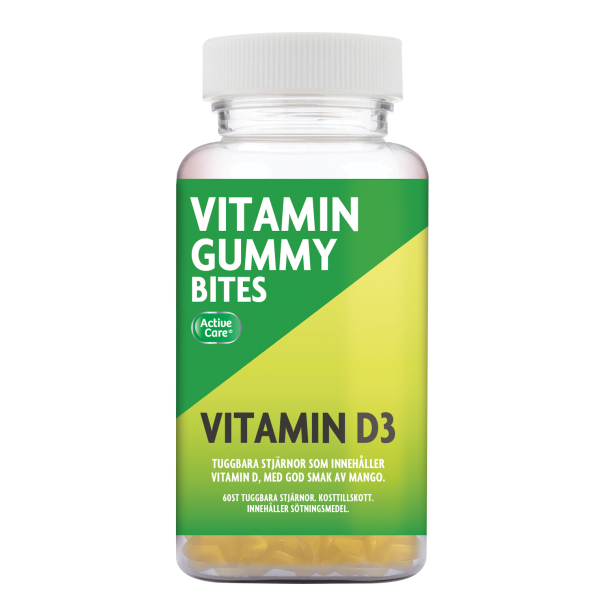 Active Care Vitamin Gummy Bites D-vitamin