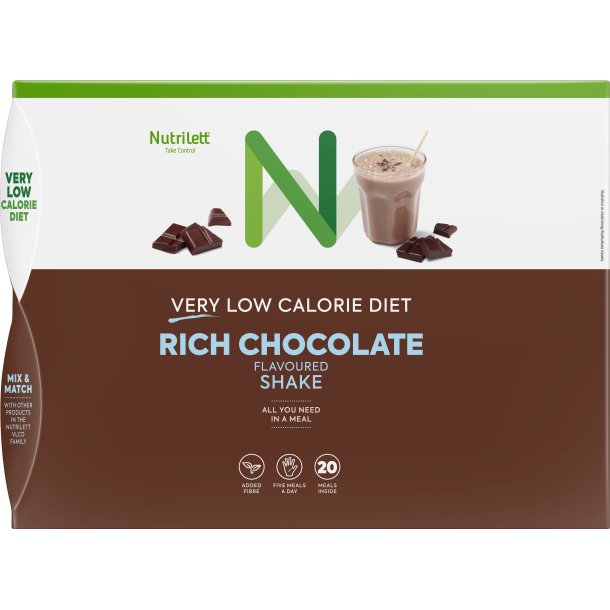 Nutrilett Shake Choklad 20-pack