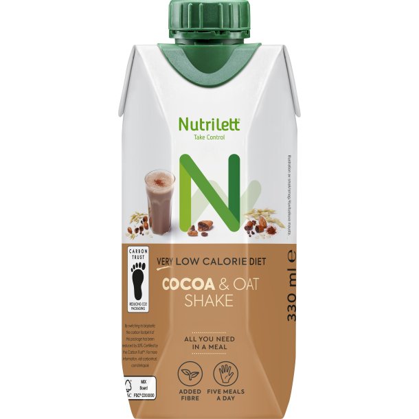 Nutrilett VLCD RTD Cocao Oat 330 ml