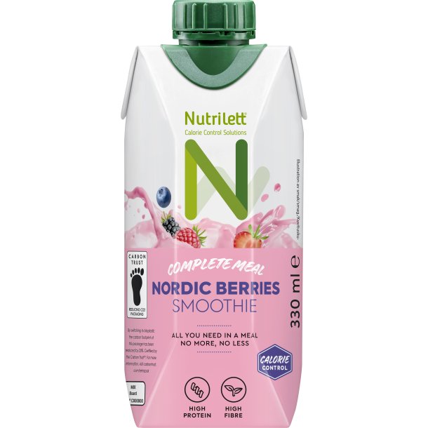 Nutrilett Smoothie Nordic Berries Less Sugar