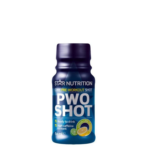 Star Nutrition PWO Shot Lemon Lime 60ml