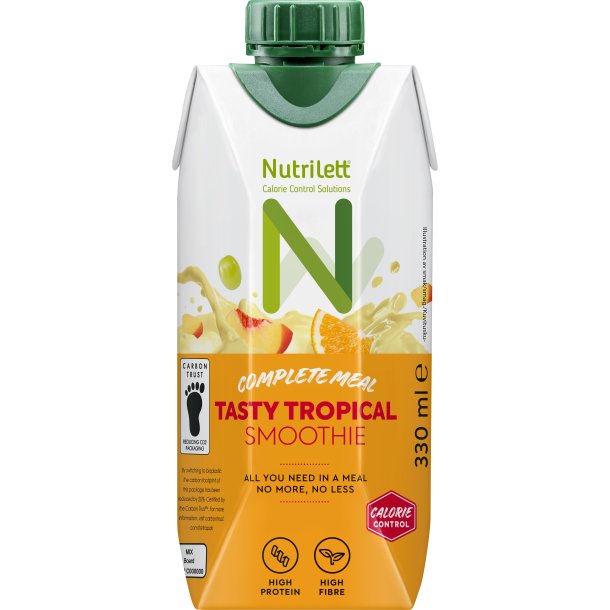 Nutrilett Smoothie Tasty Tropical Less Suger